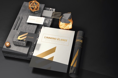 Brand design including branding, logo and print collateral