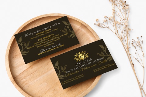 Business card design by KTT Technology