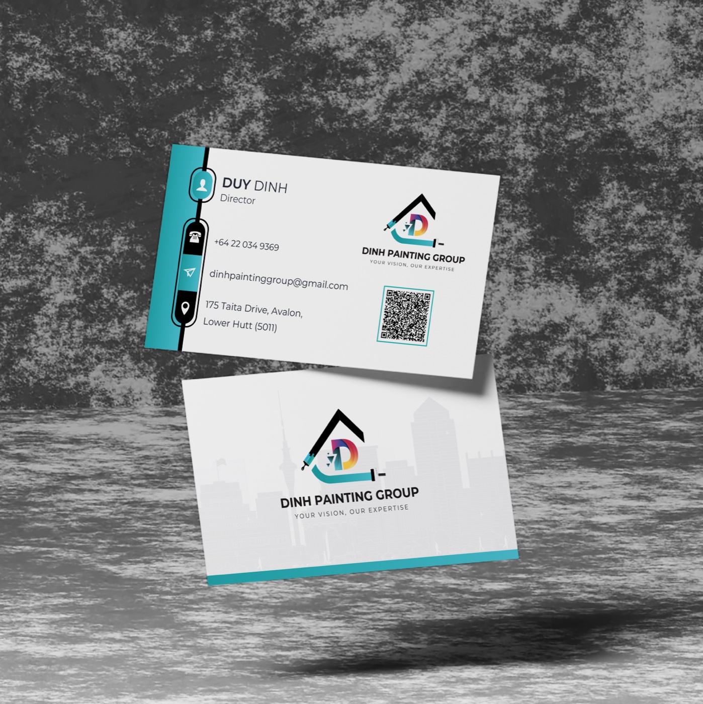 Ding Painting Group business card