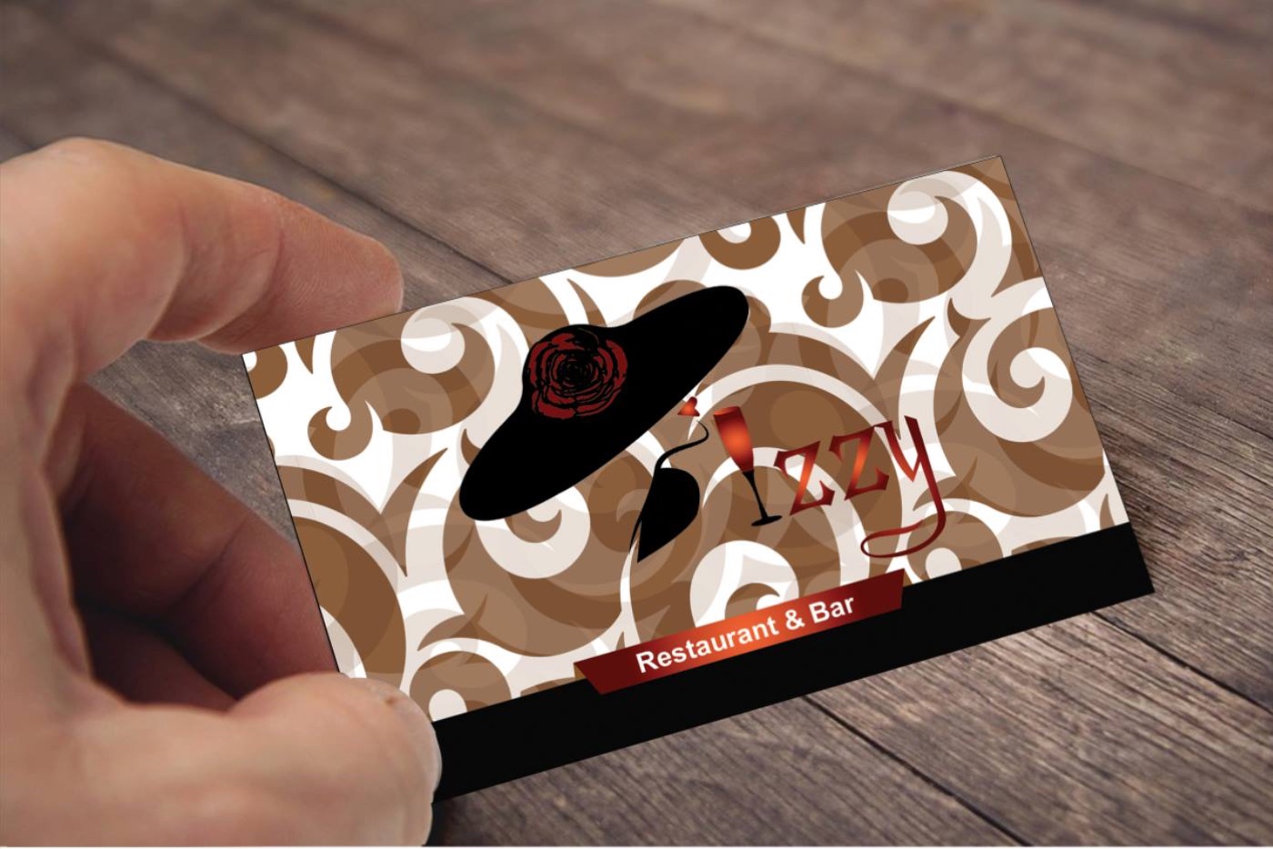 Izzy business card