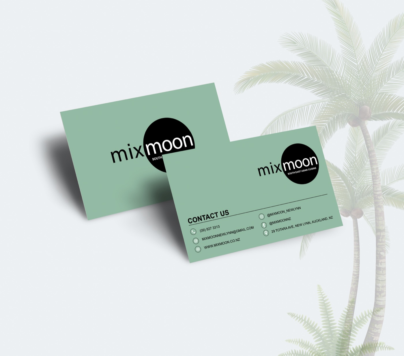 Mixmoon business card