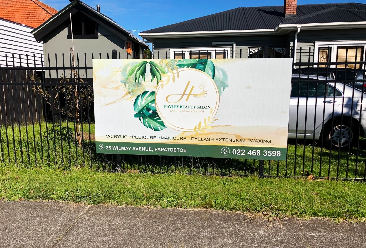 Custom ACM printed banner