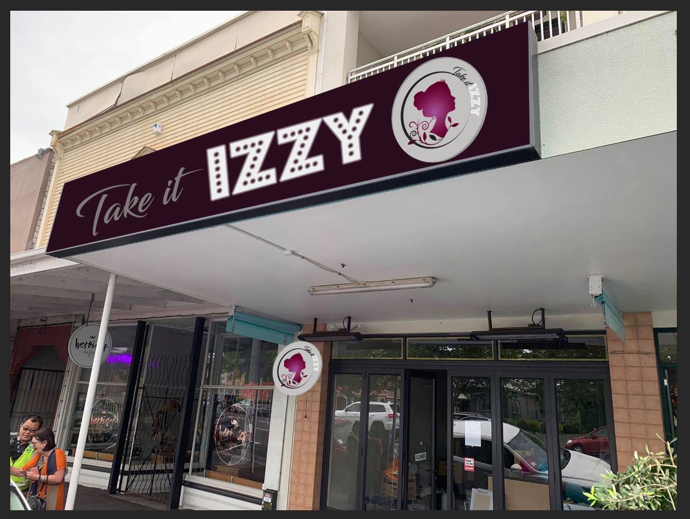 Design Tints custom printed sign