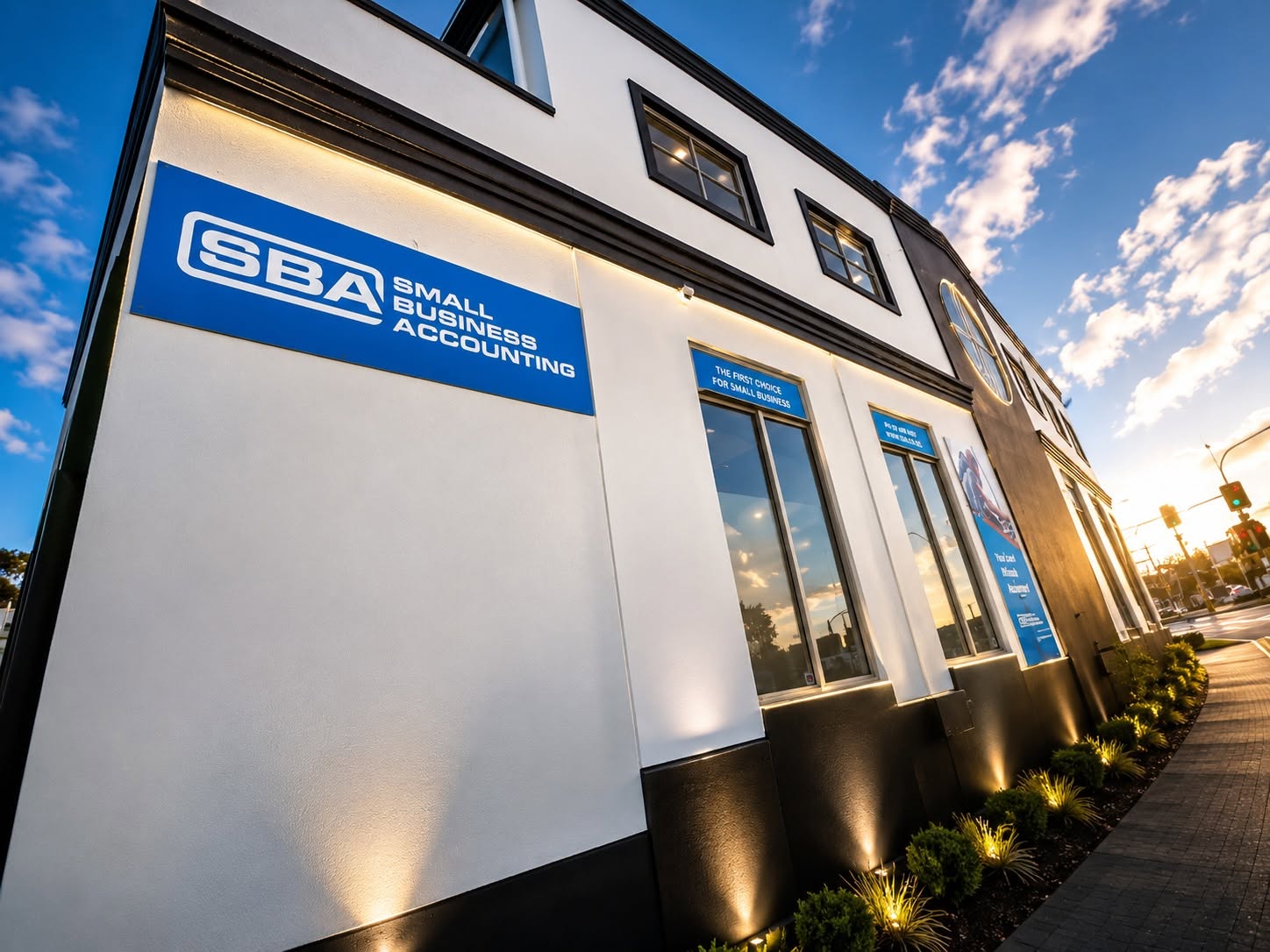 SBA Milford large format fascia signage