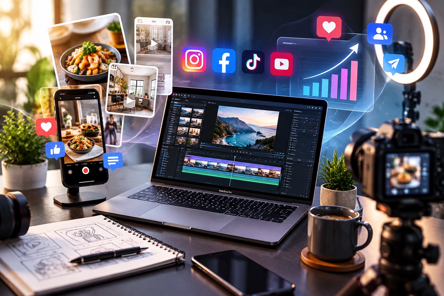 Social Media Content and Marketing