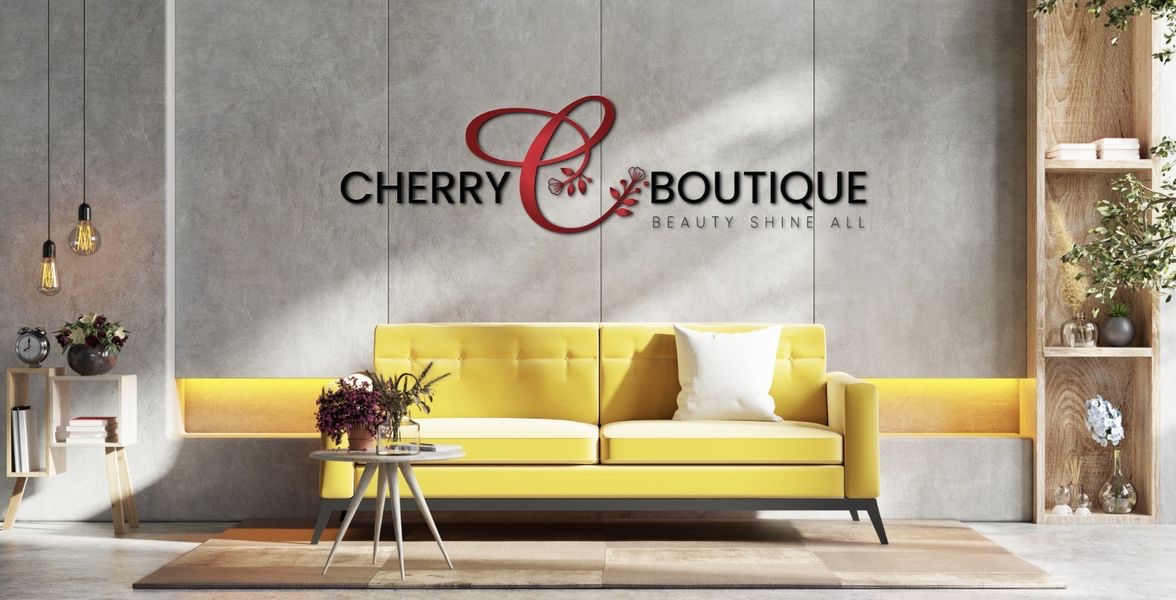 Cherry Boutique 3D letter sign