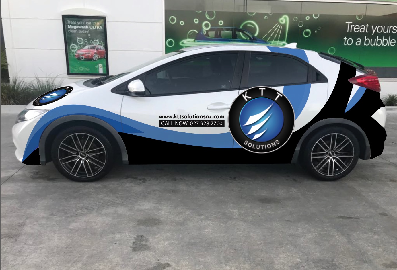 KTT Solutions vehicle signage