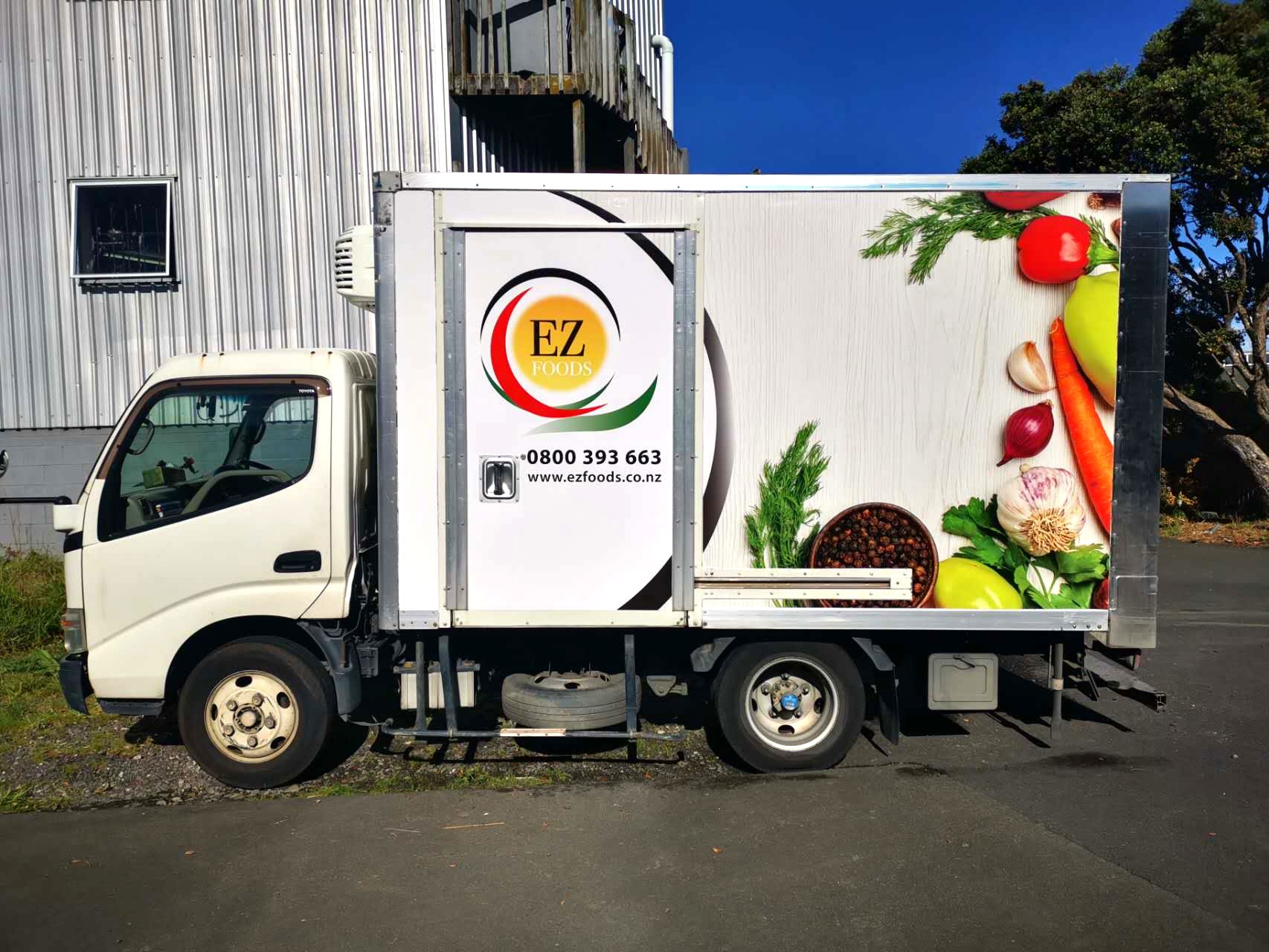 Custom vehicle wrap