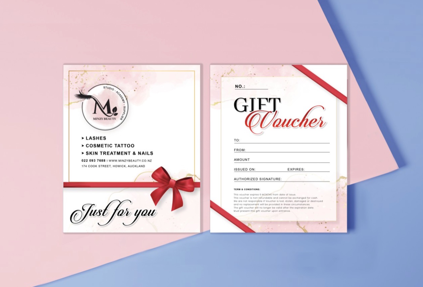Minzy Beauty voucher