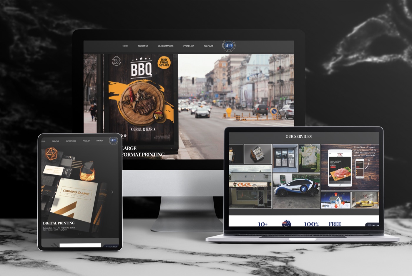 KTT Technology website