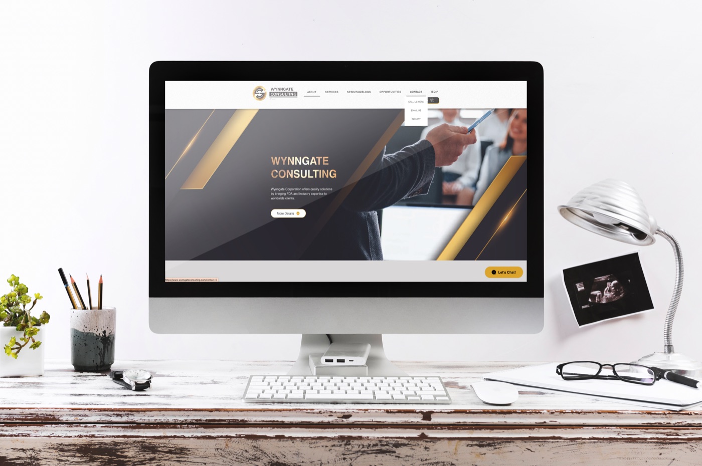 Wynngate Consulting website